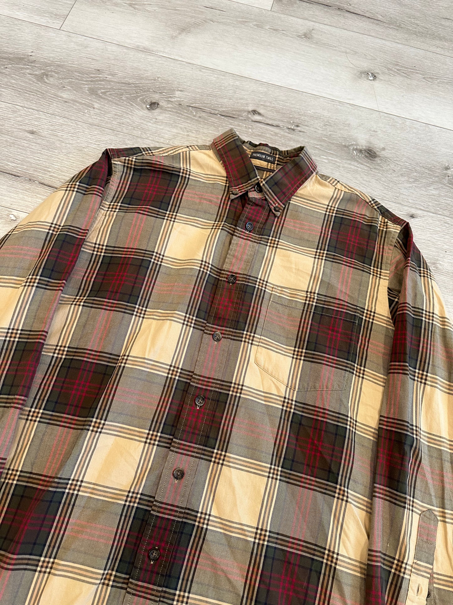 Flannel button up shirt