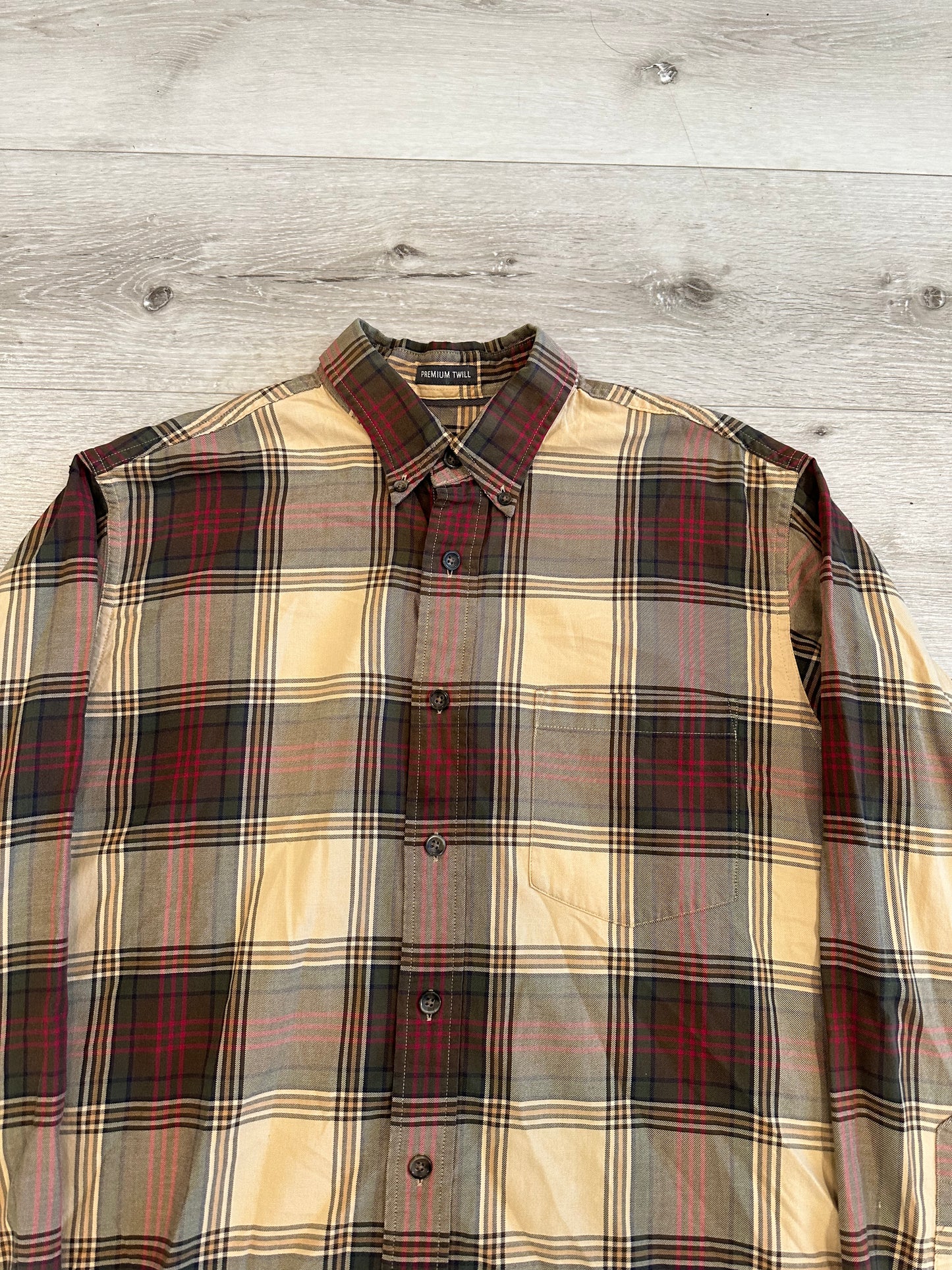 Flannel button up shirt