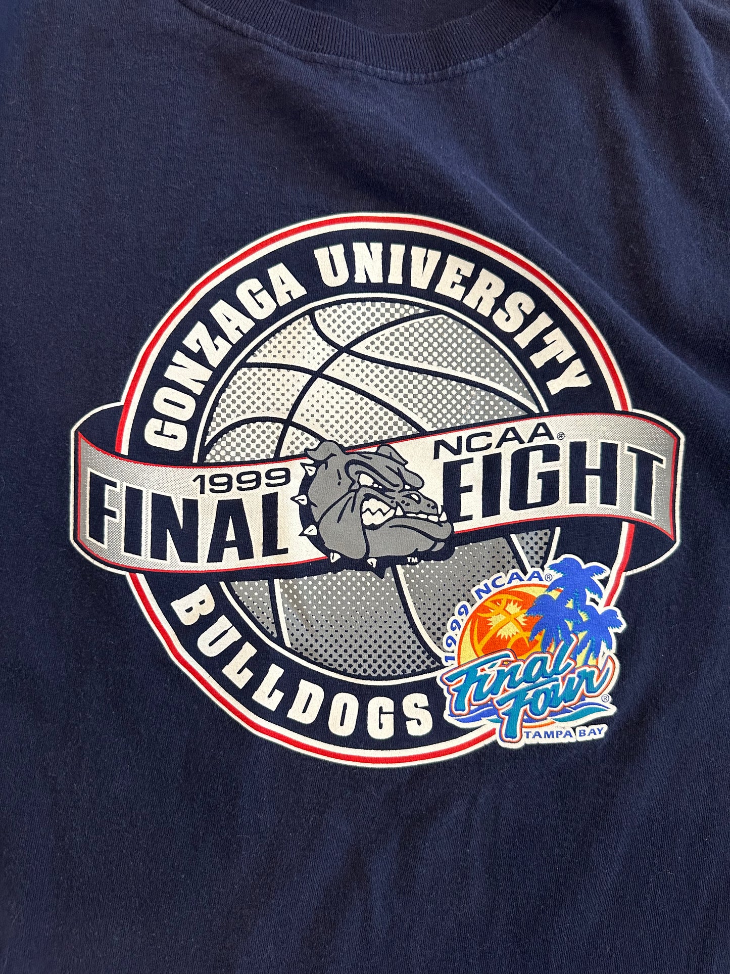 Vintage 1999 Gonzaga bulldogs shirt