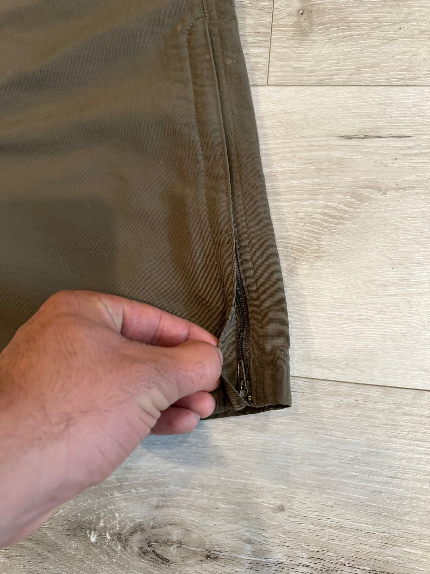 Baggy North face cargo pants (turn into shorts)
