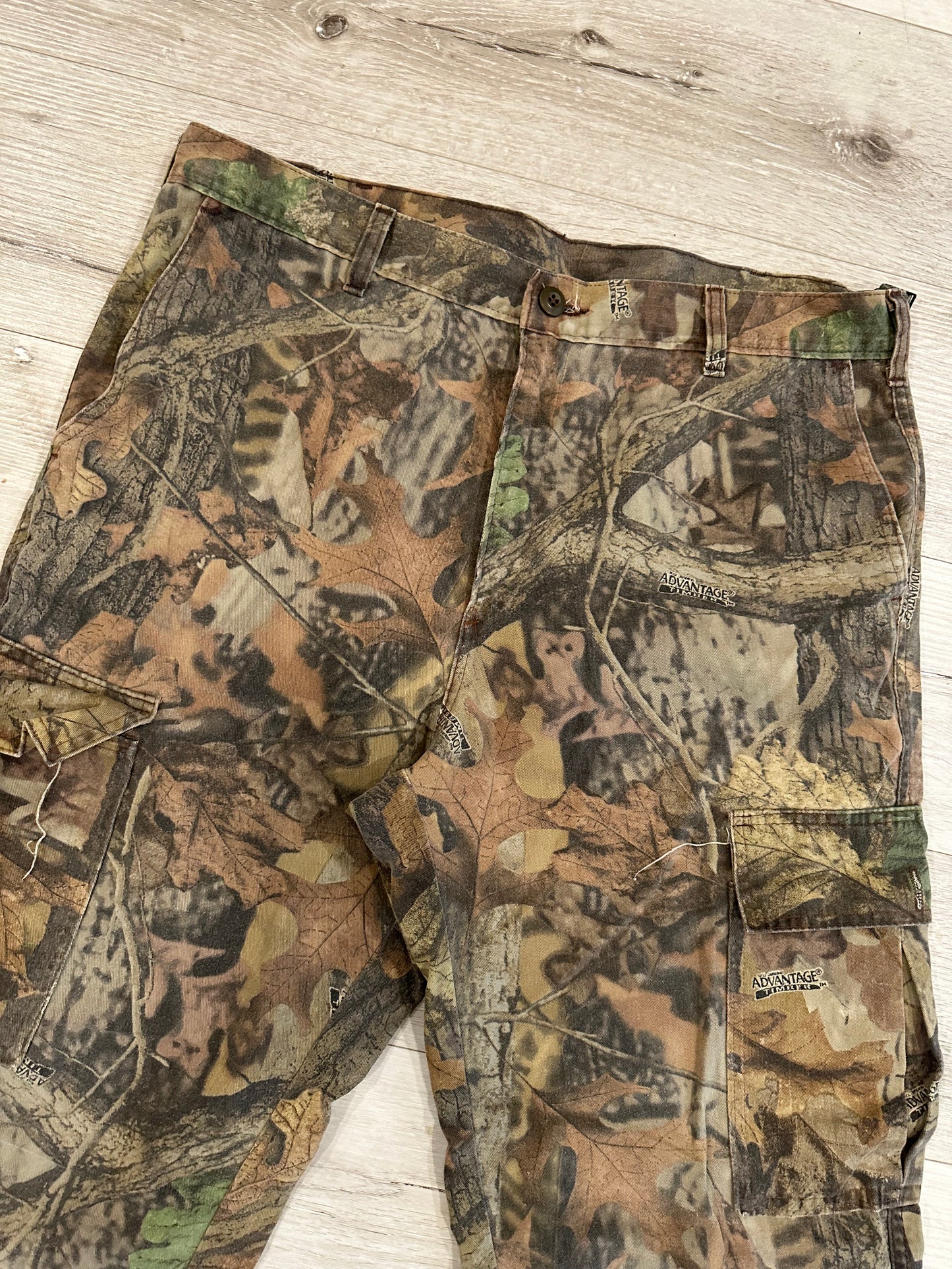 Baggy real tree camp cargo pants