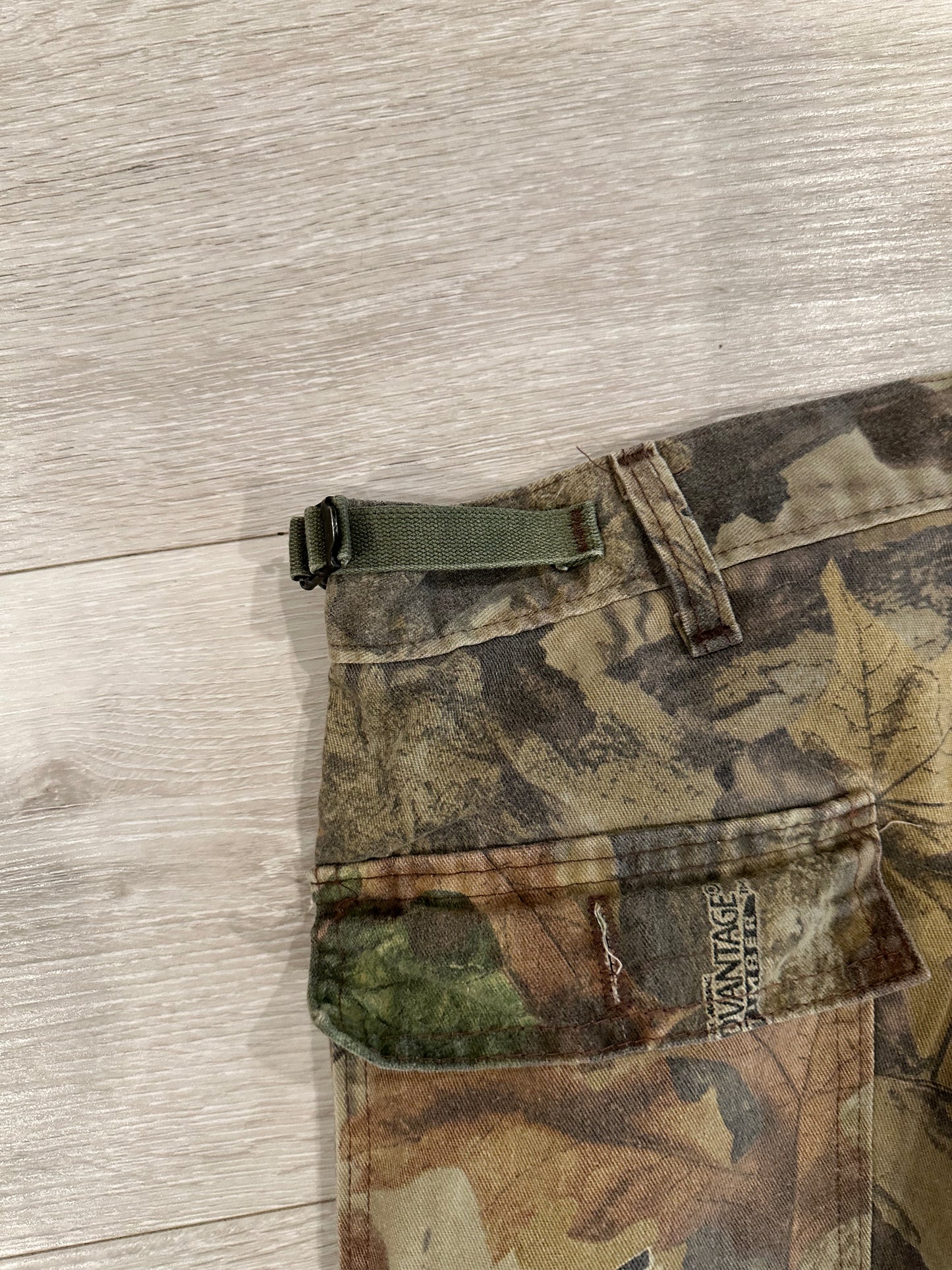 Baggy real tree camp cargo pants