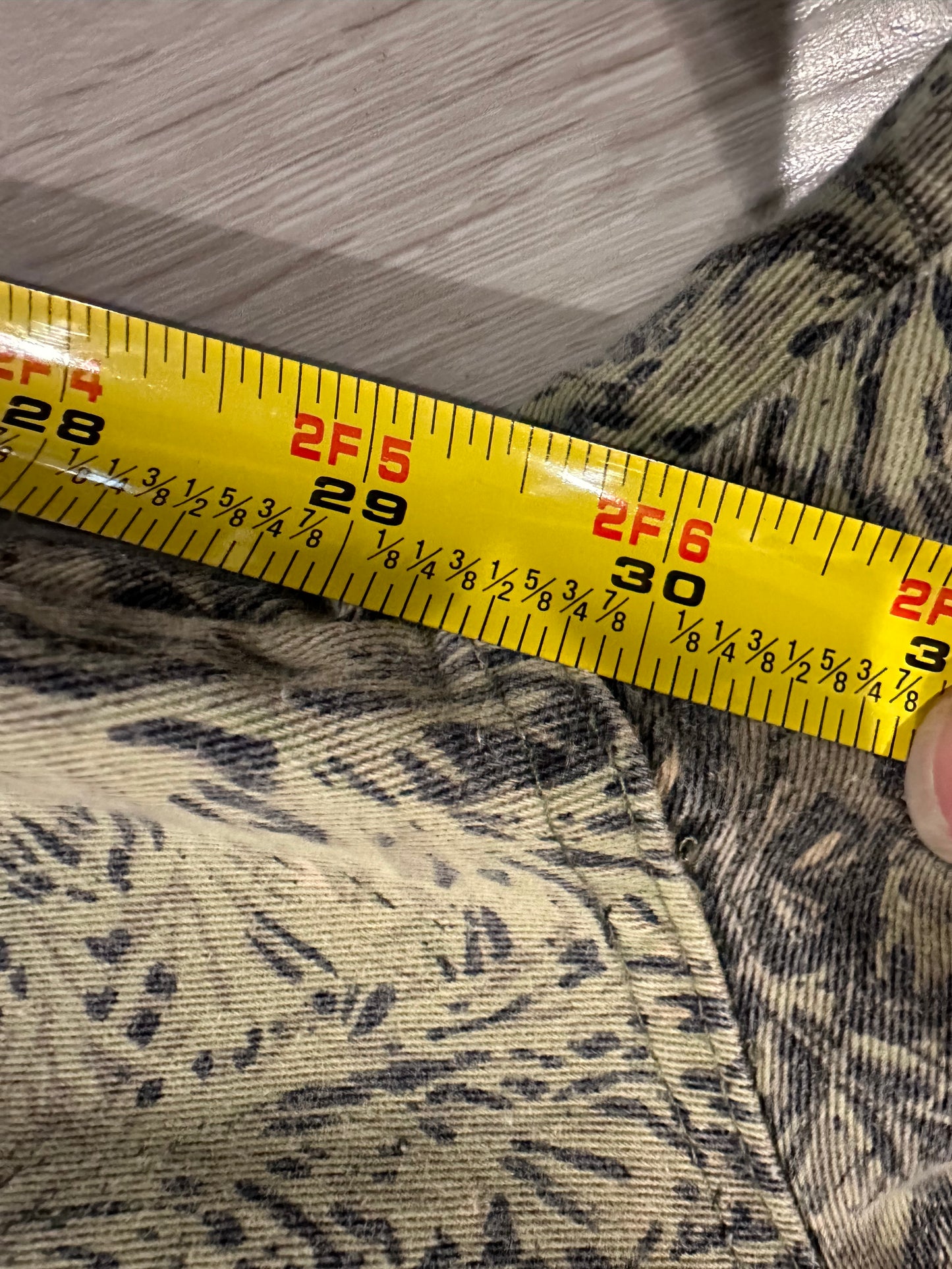 Baggy real tree camp cargo pants