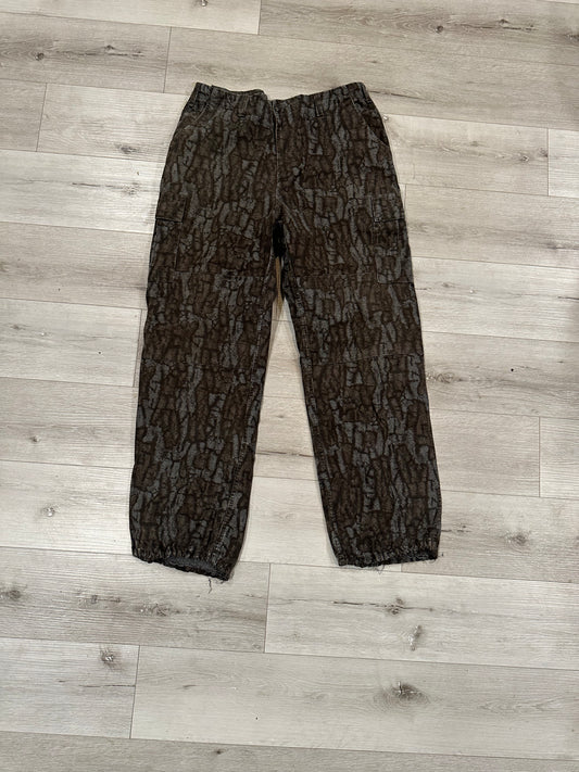 Baggy real tree camo cargo pants