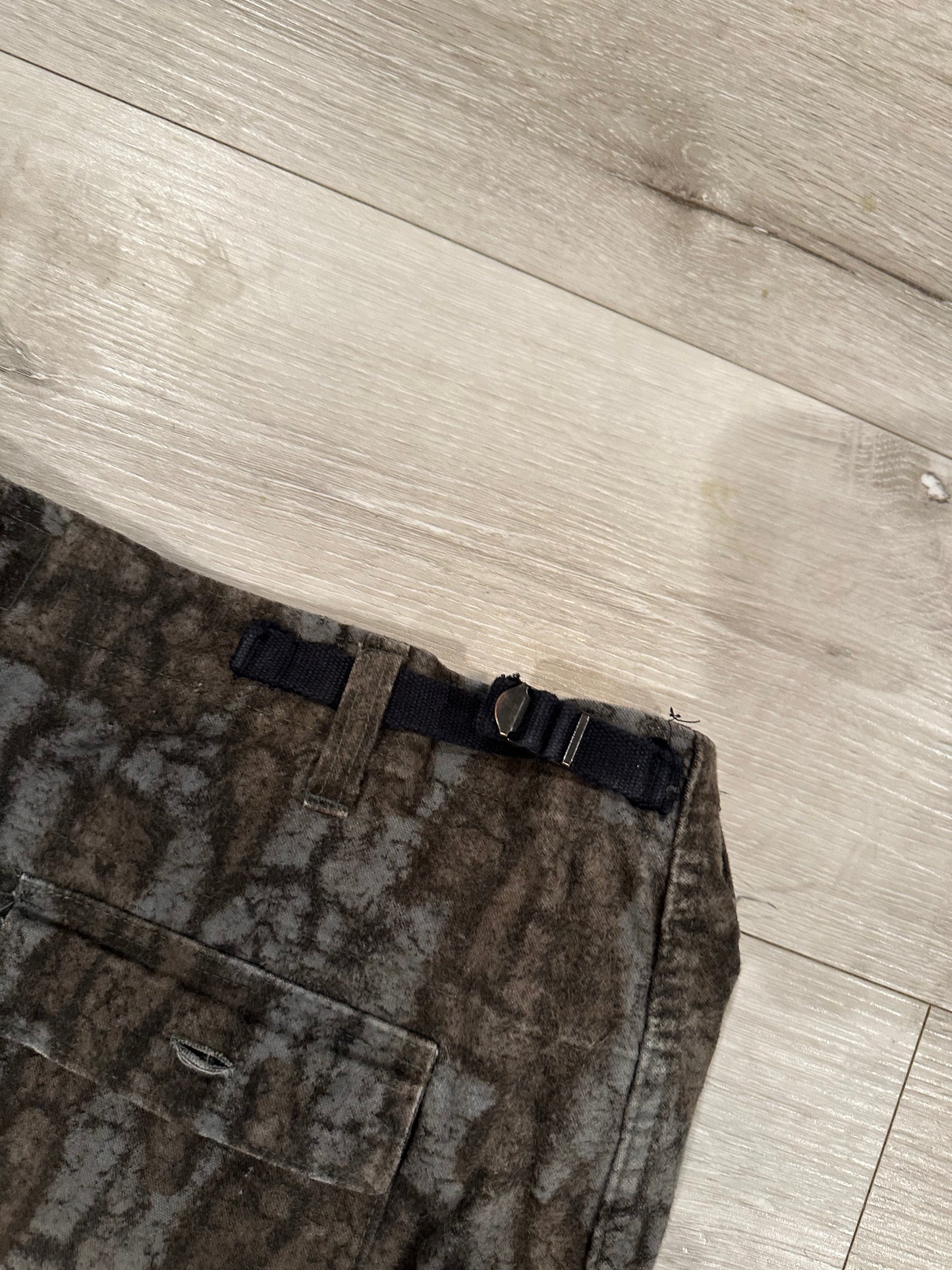 Baggy real tree camo cargo pants
