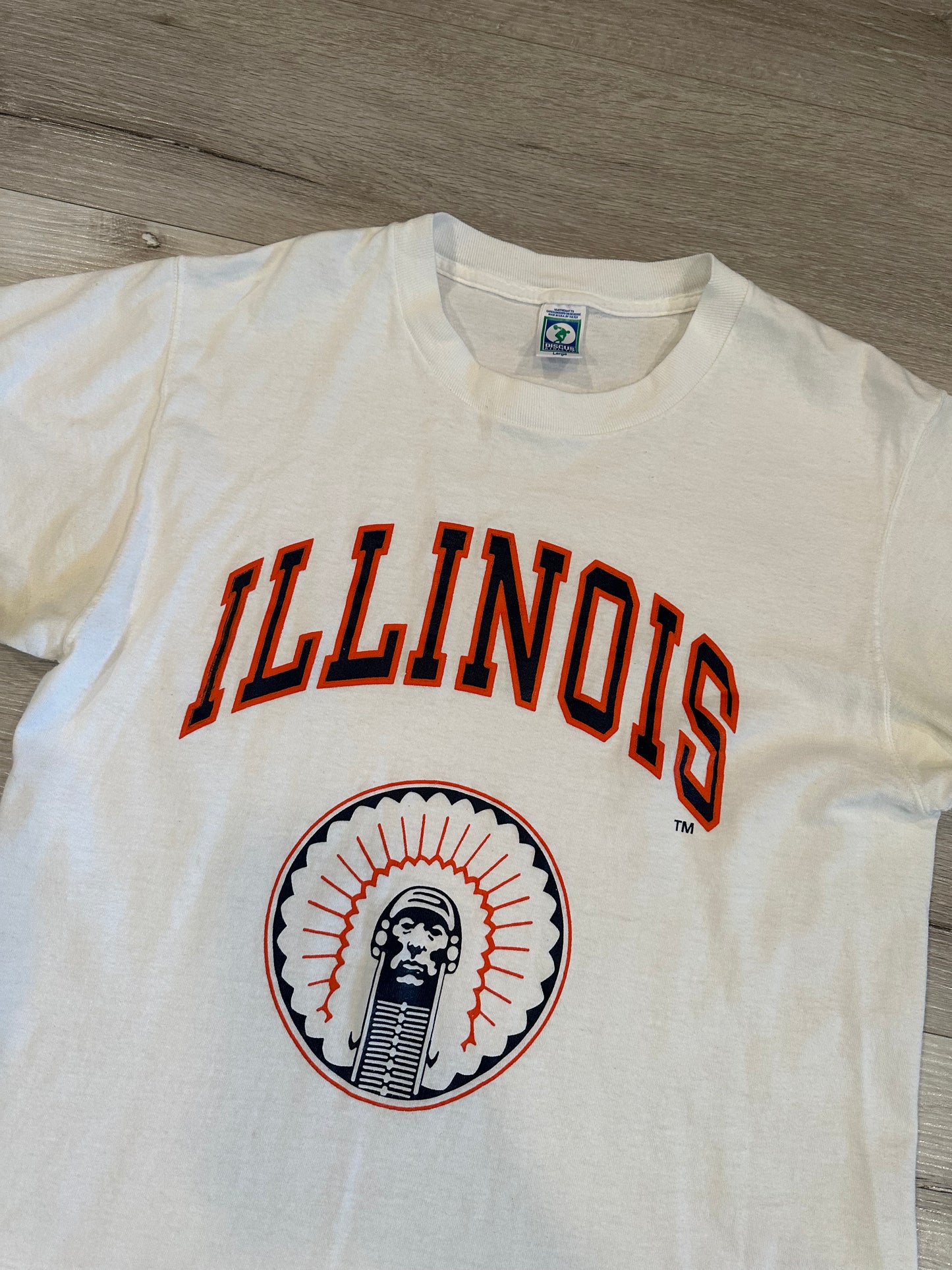 1990s Illinois shirt (vintage single stitch)