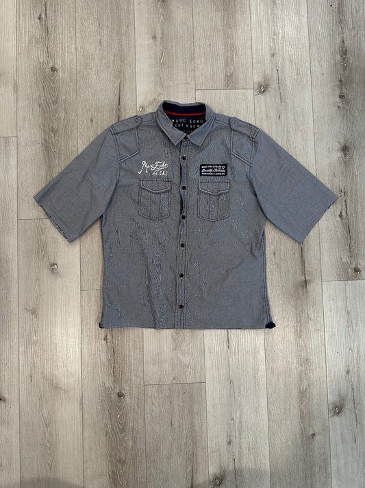 Ecko mechanic button up shirt Y2k