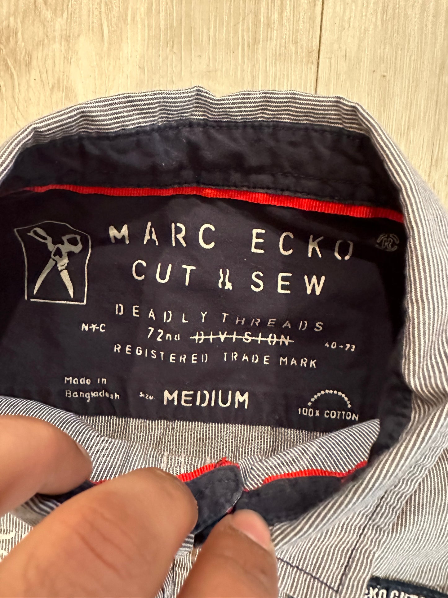 Ecko mechanic button up shirt Y2k