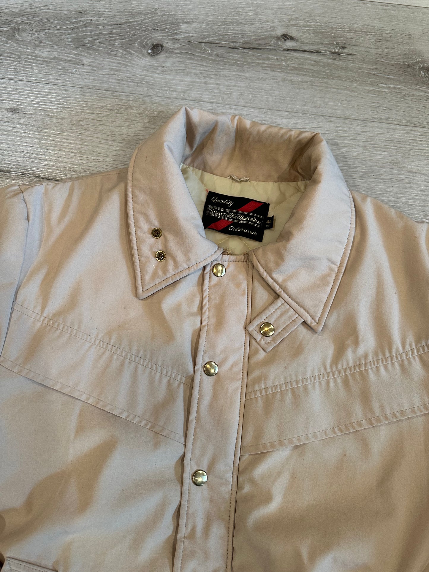1970s/80s vintage jacket w/ talon zipper