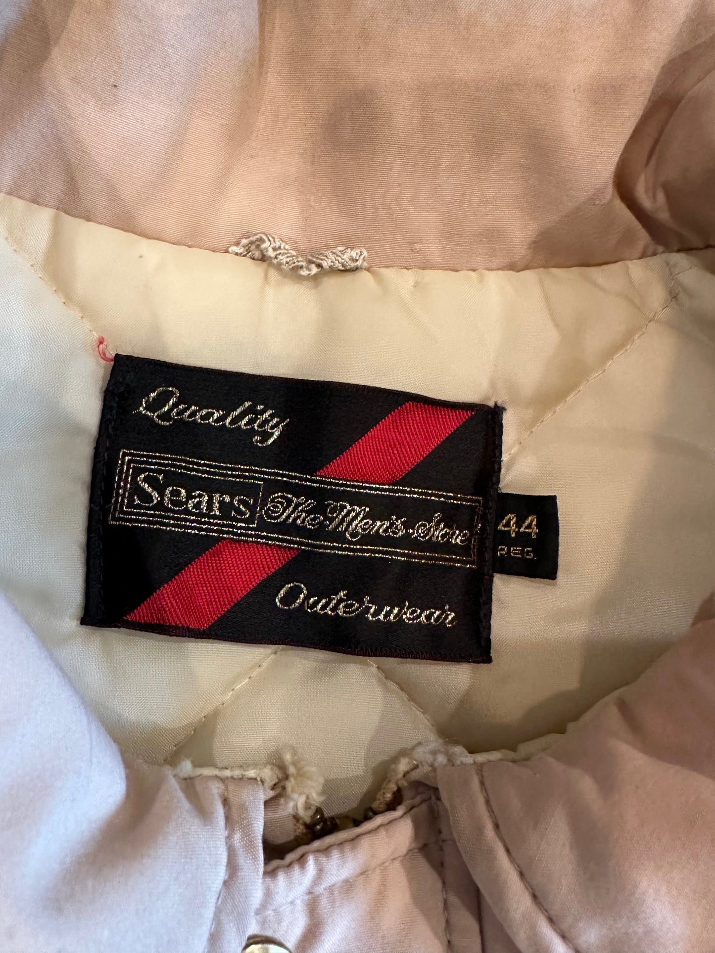 1970s/80s vintage jacket w/ talon zipper