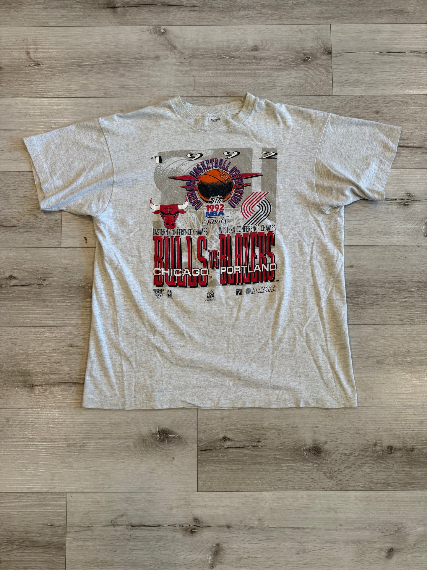 1992 Chicago bulls vs Portland trailblazers finals