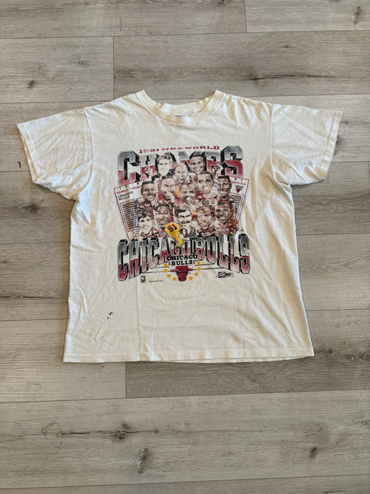 1991 Chicago bulls championship shirt