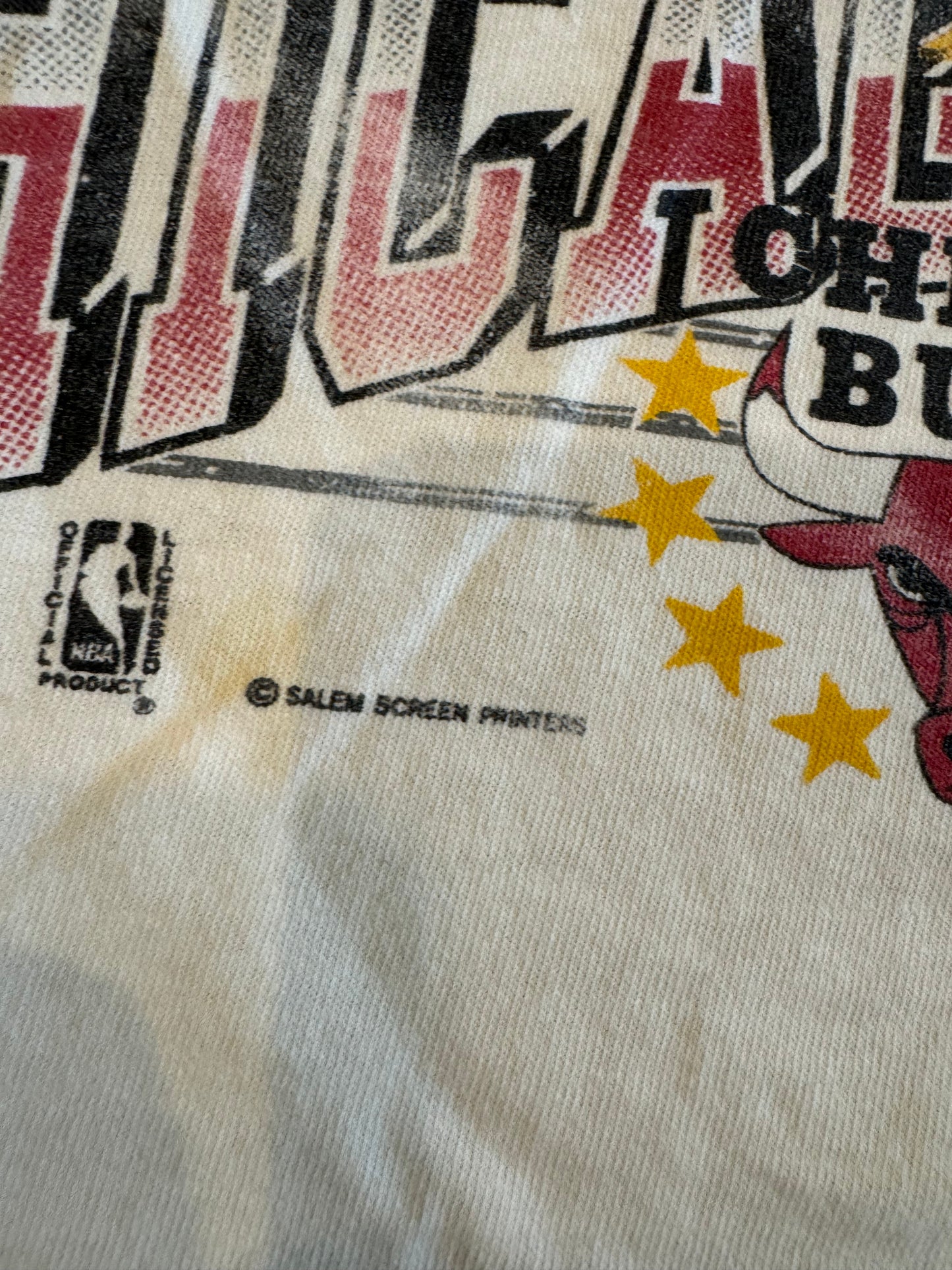 1991 Chicago bulls championship shirt