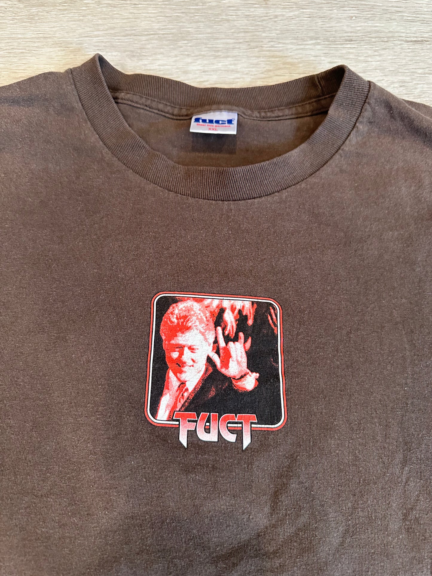 Bill Clinton FUCT shirt