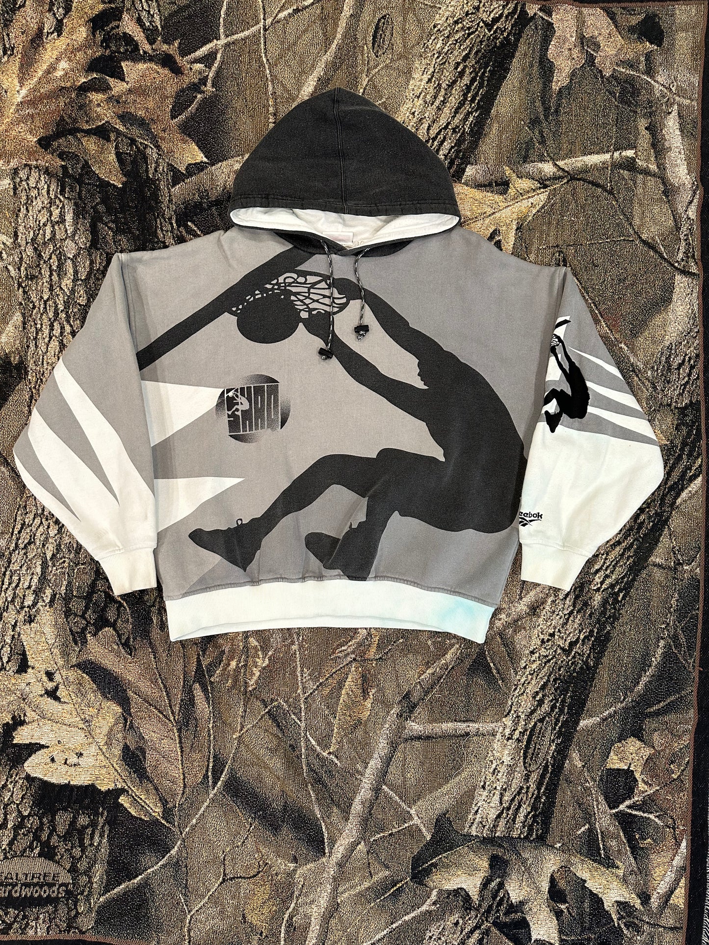Rare vintage Reebok shaq hoodie