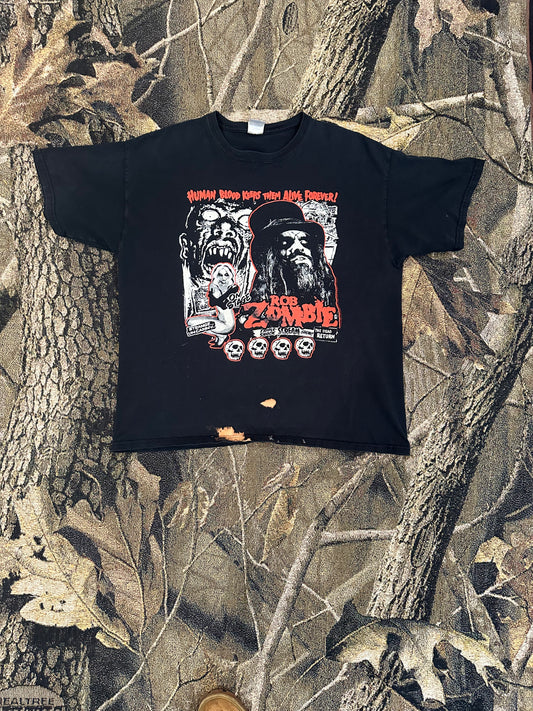 ‘09 Rob zombie 25 years tee