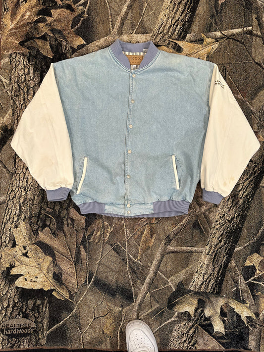 Blank Denim varsity jacket