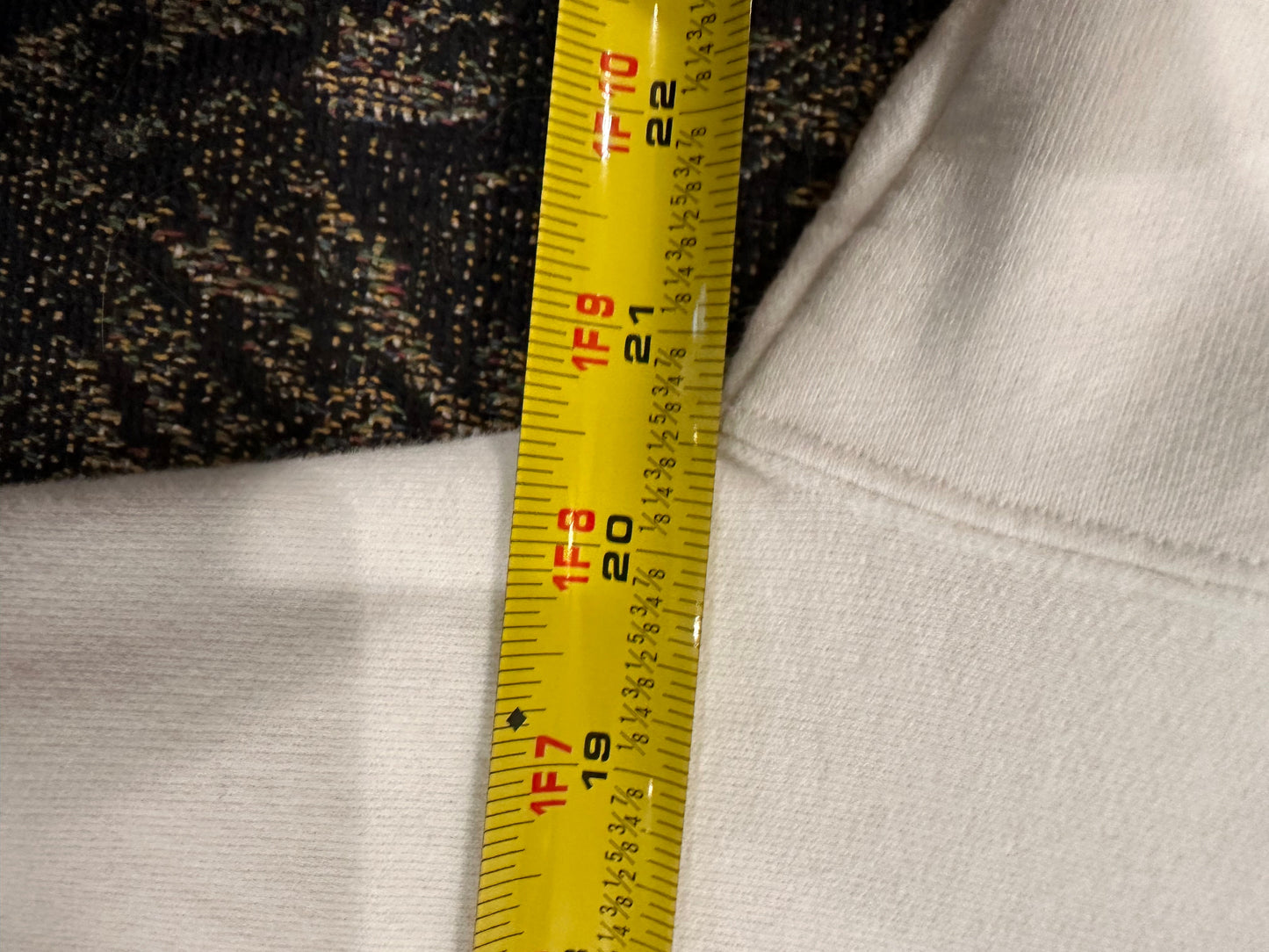 S Y2k blank white hoodie