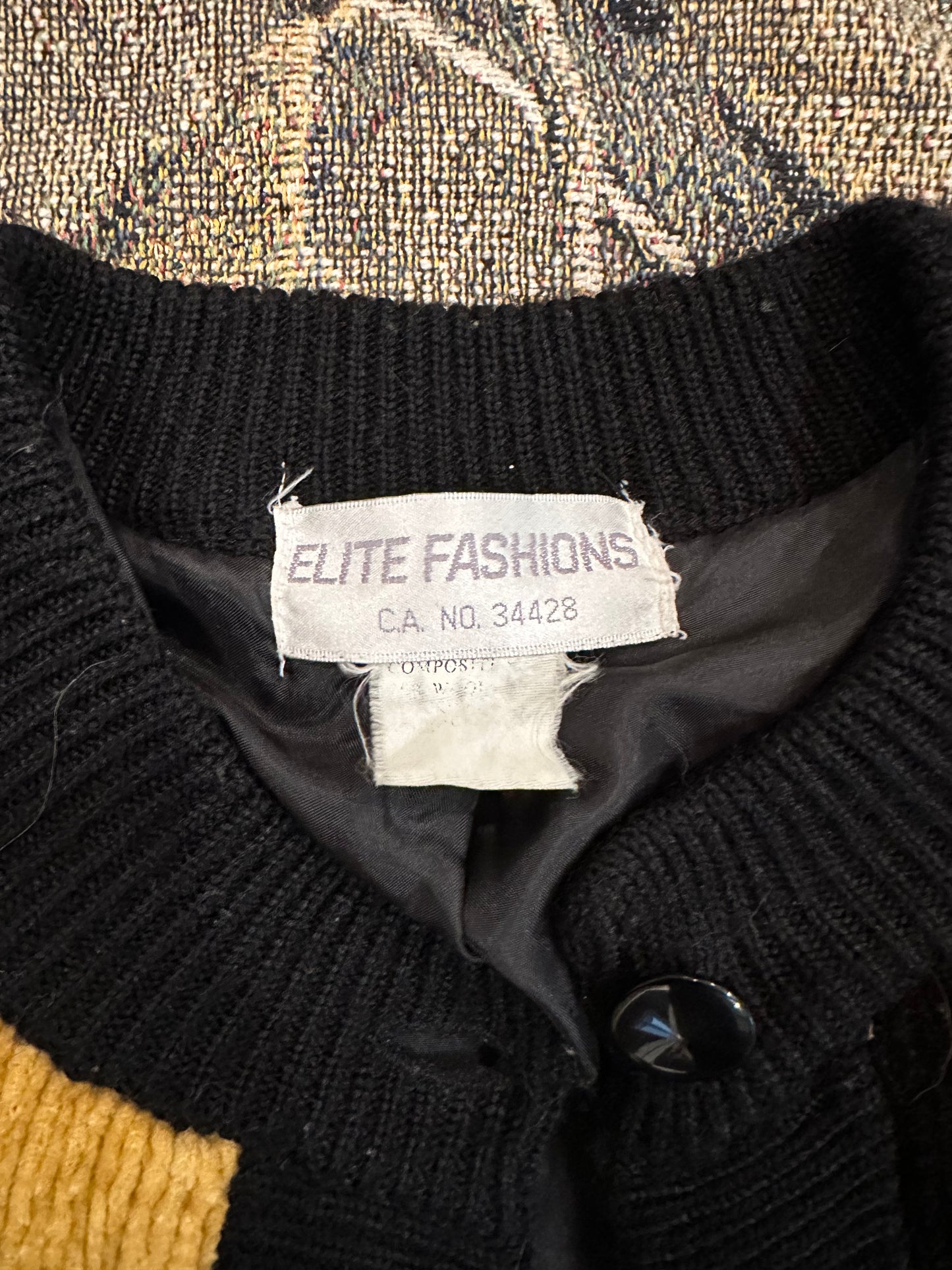 Golf le fleur style cardigan knitted