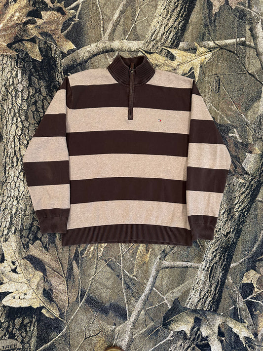 Stripped Tommy Hilfiger 1/4 zip