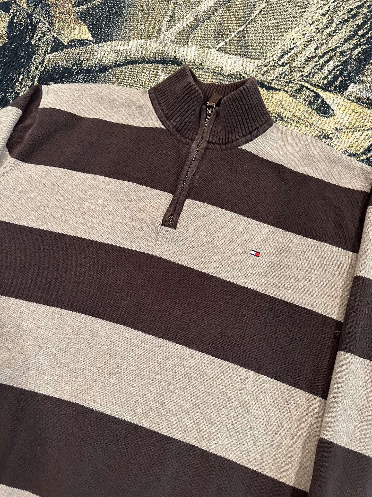 Stripped Tommy Hilfiger 1/4 zip
