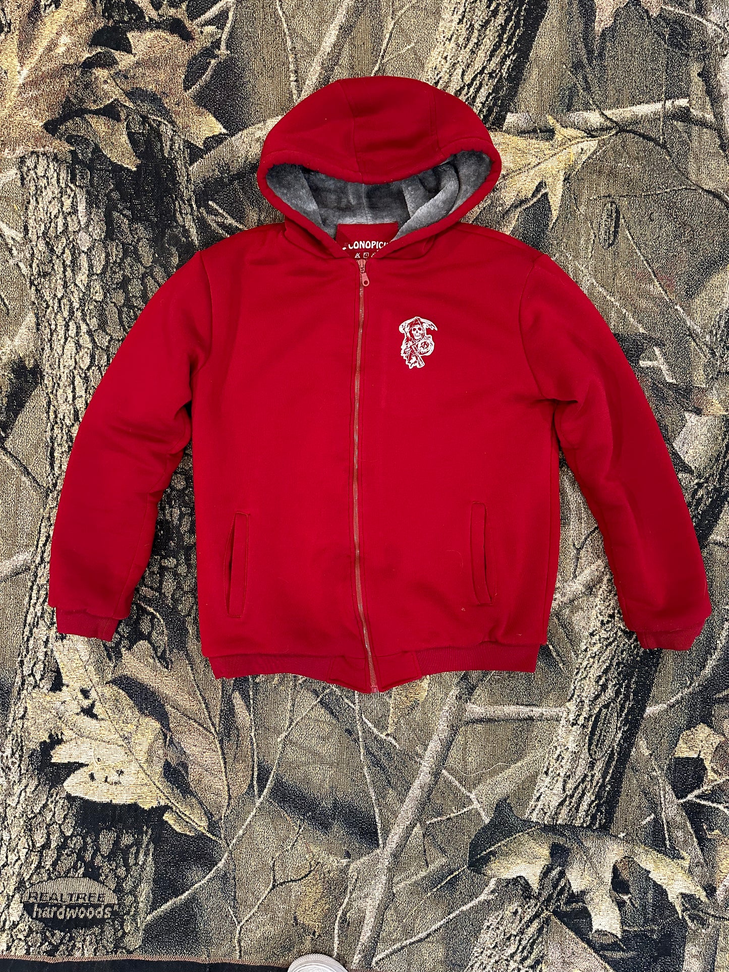 SOA CALIFORNIA zip up hoodie