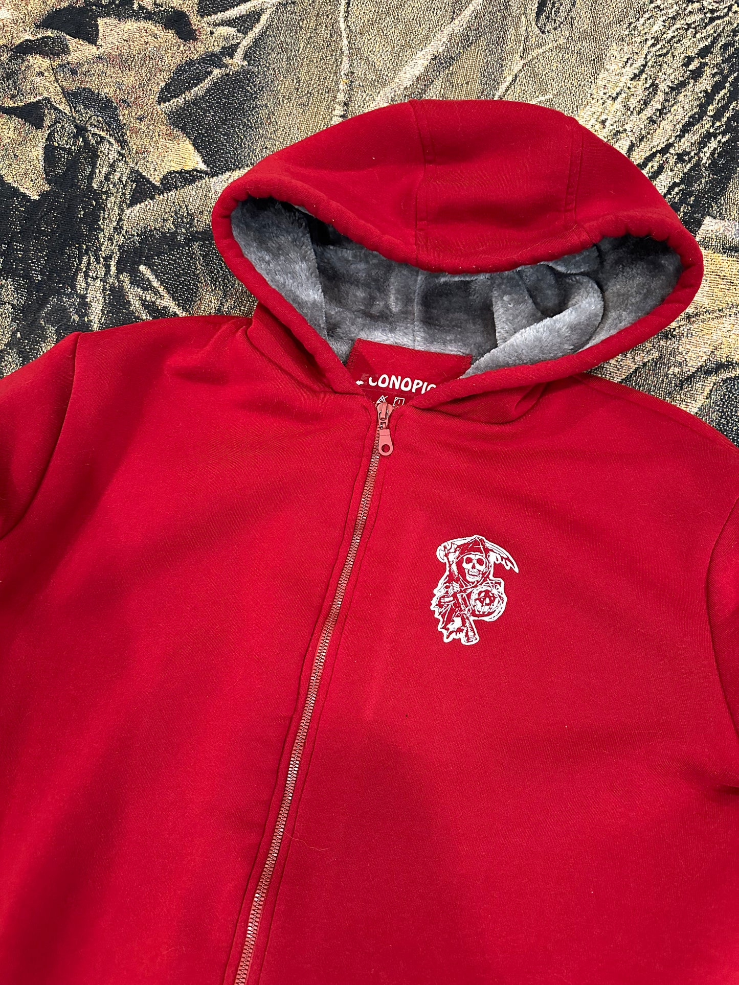 SOA CALIFORNIA zip up hoodie
