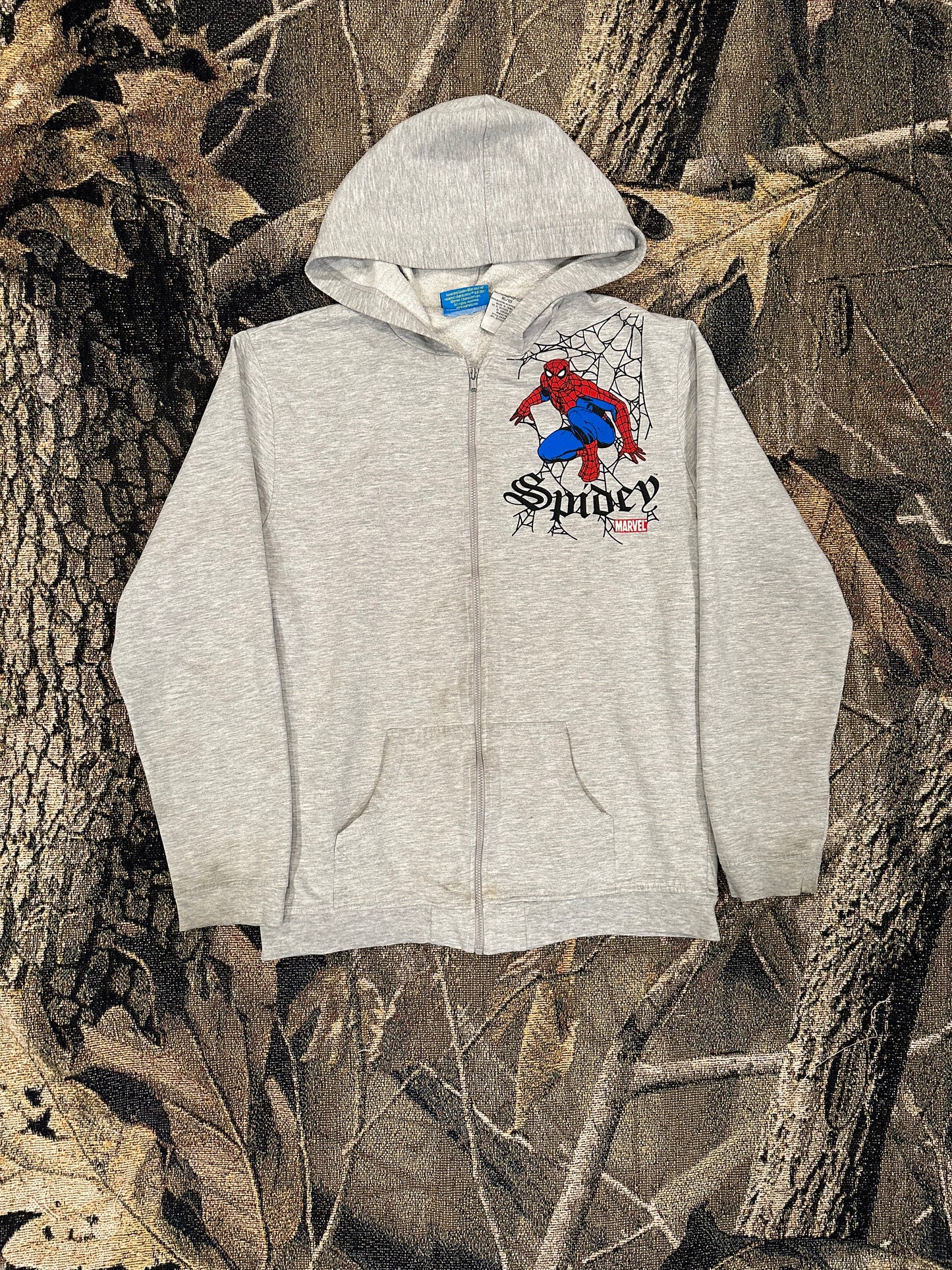 2007 Spider-Man zip up hoodie