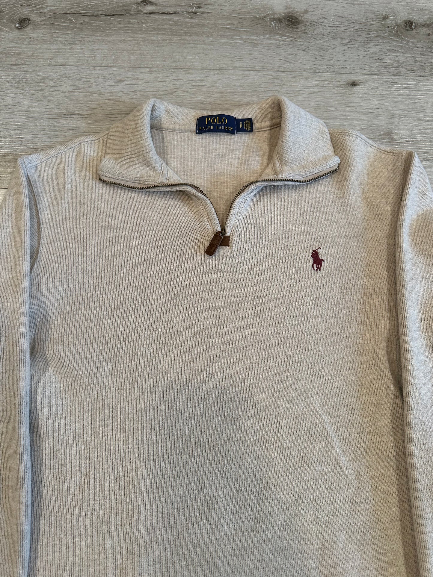 Polo RL 1/4 zip sweater