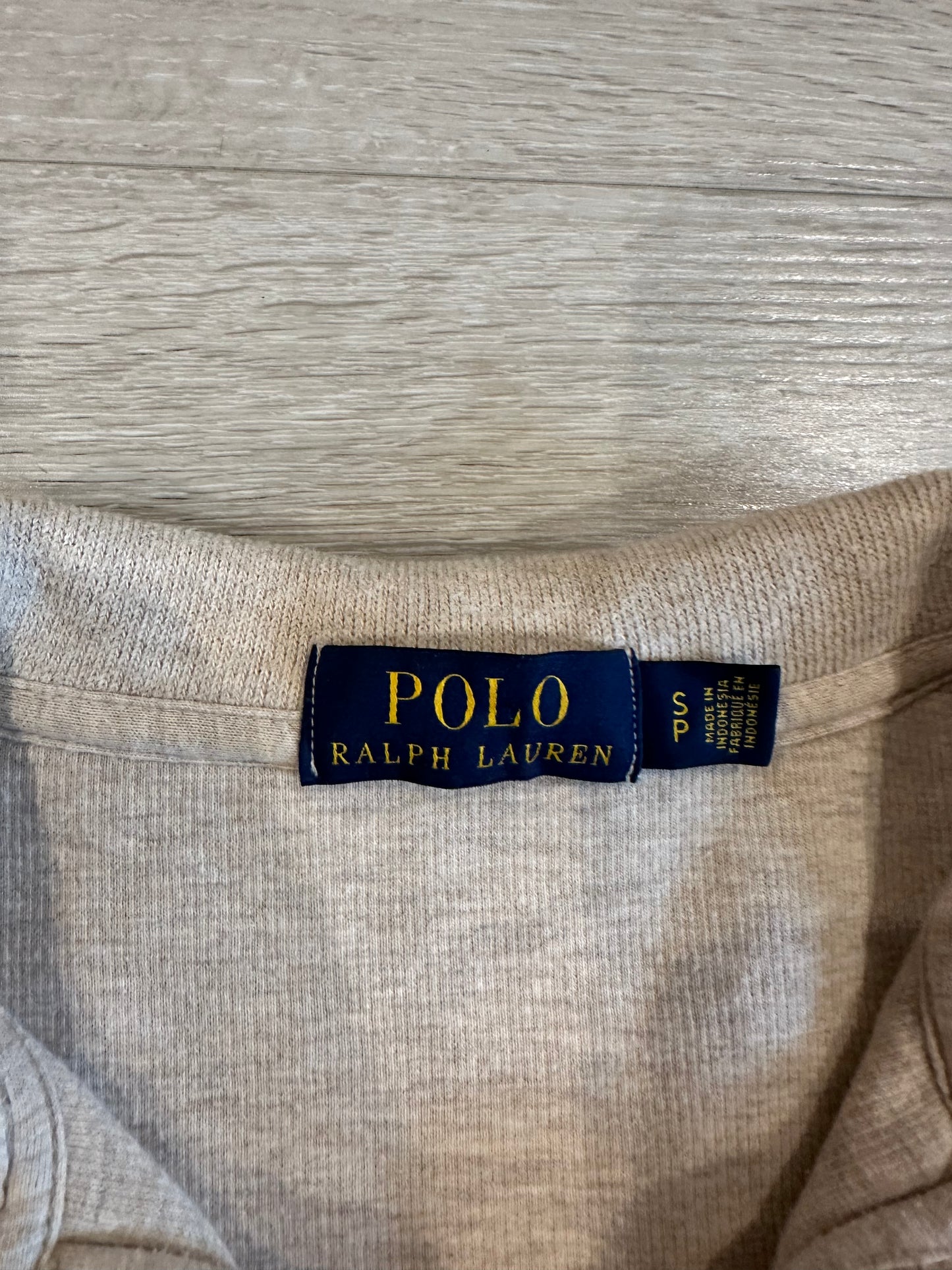 Polo RL 1/4 zip sweater