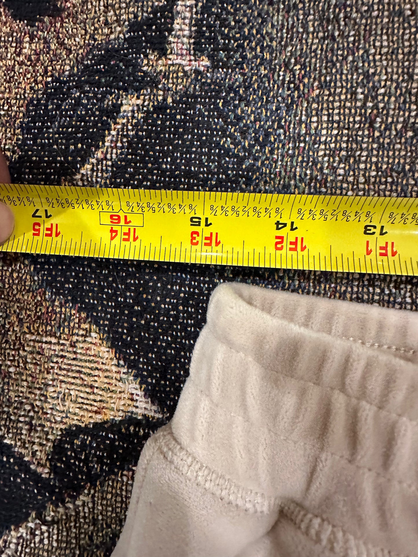 Baggy playboy velour sweatpants