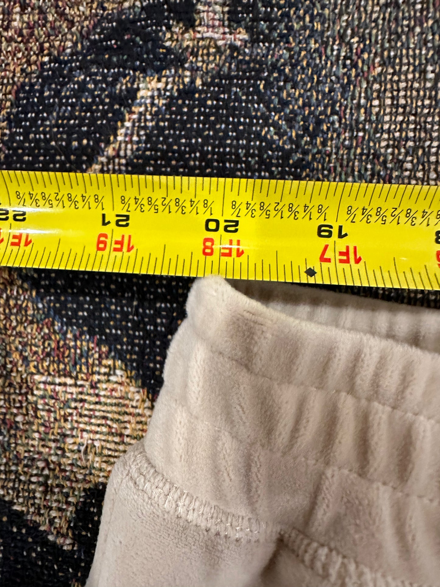 Baggy playboy velour sweatpants