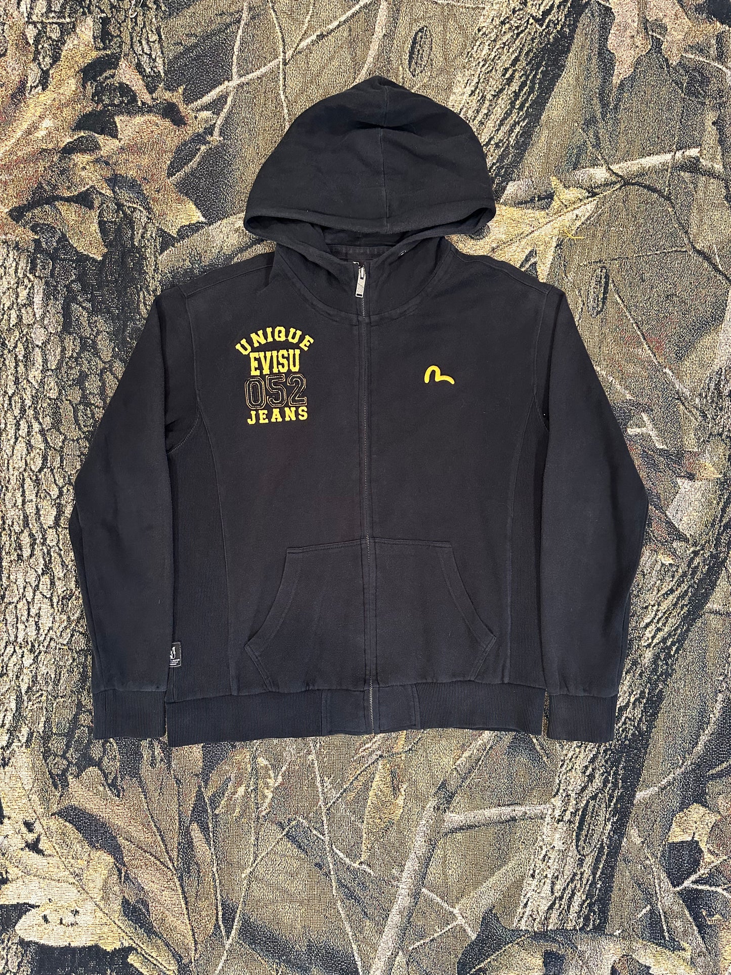 Evisu zip up hoodie