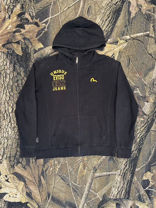 Evisu zip up hoodie