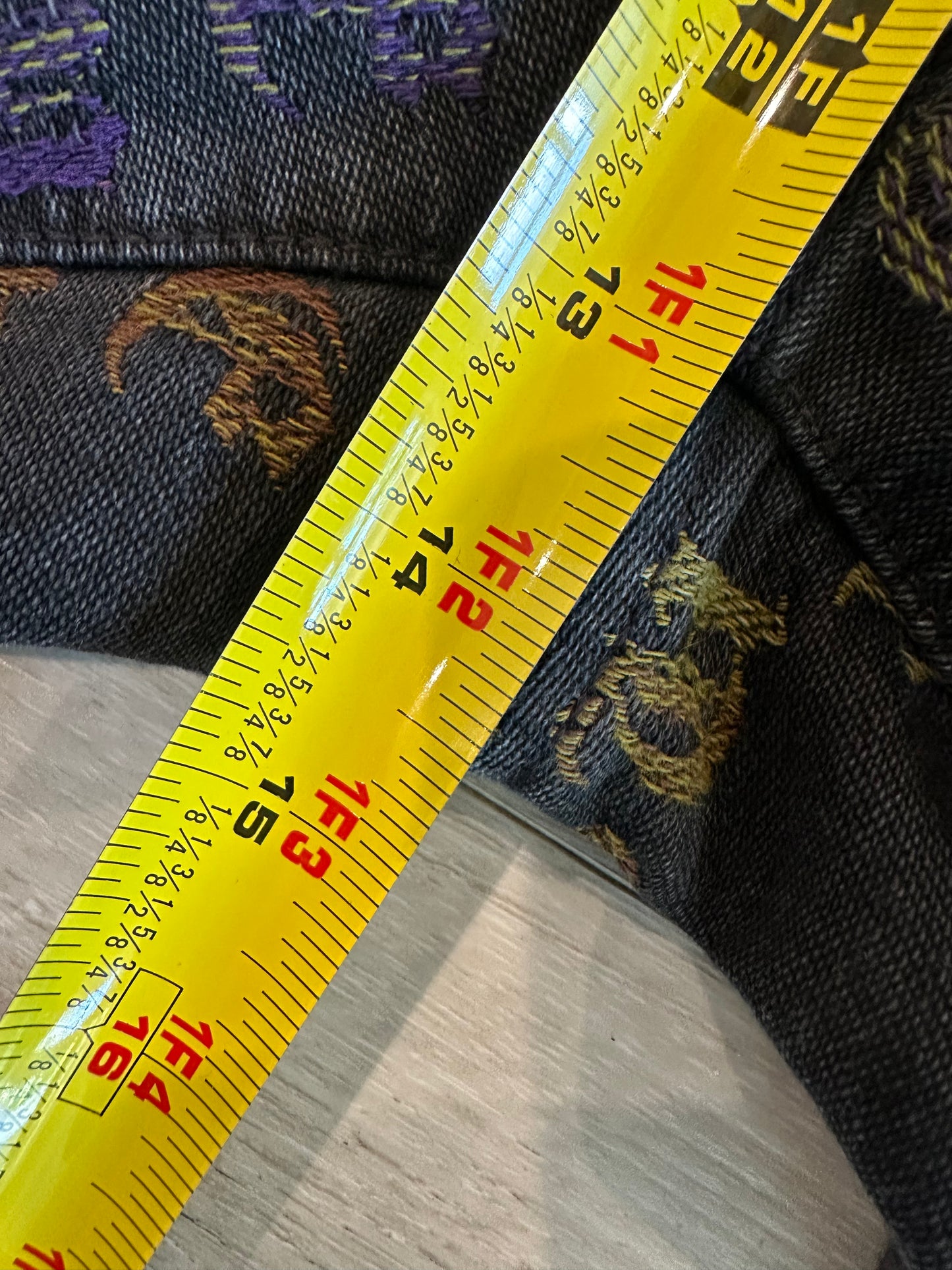 Rare Supreme Baggy Gradient Jacquard Denim Shorts Jorts