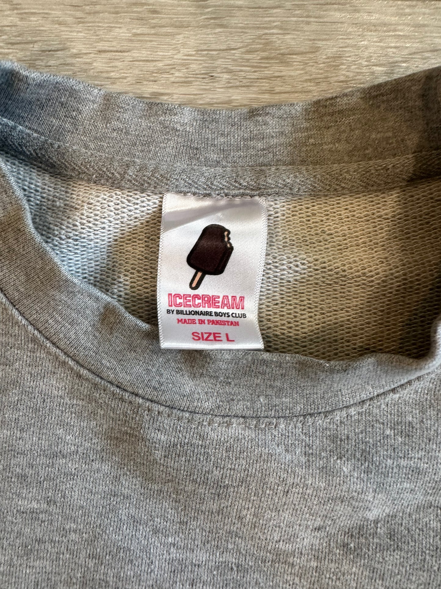Y2k ice cream running dog sweatshirt