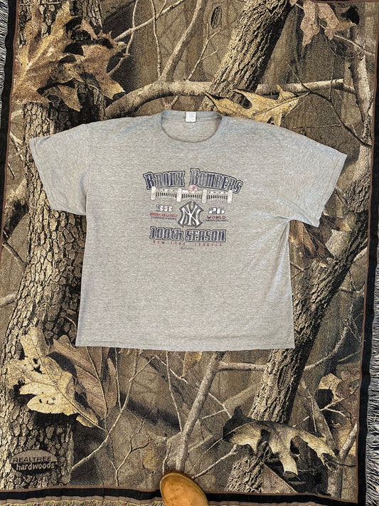 Vintage 2002 NY giants “Bronx bombers” T