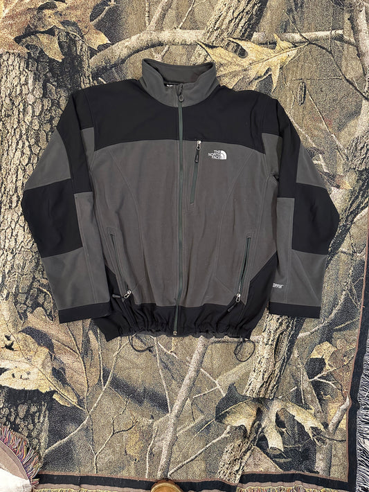 Fleece North face zip up jacket “windstopper”