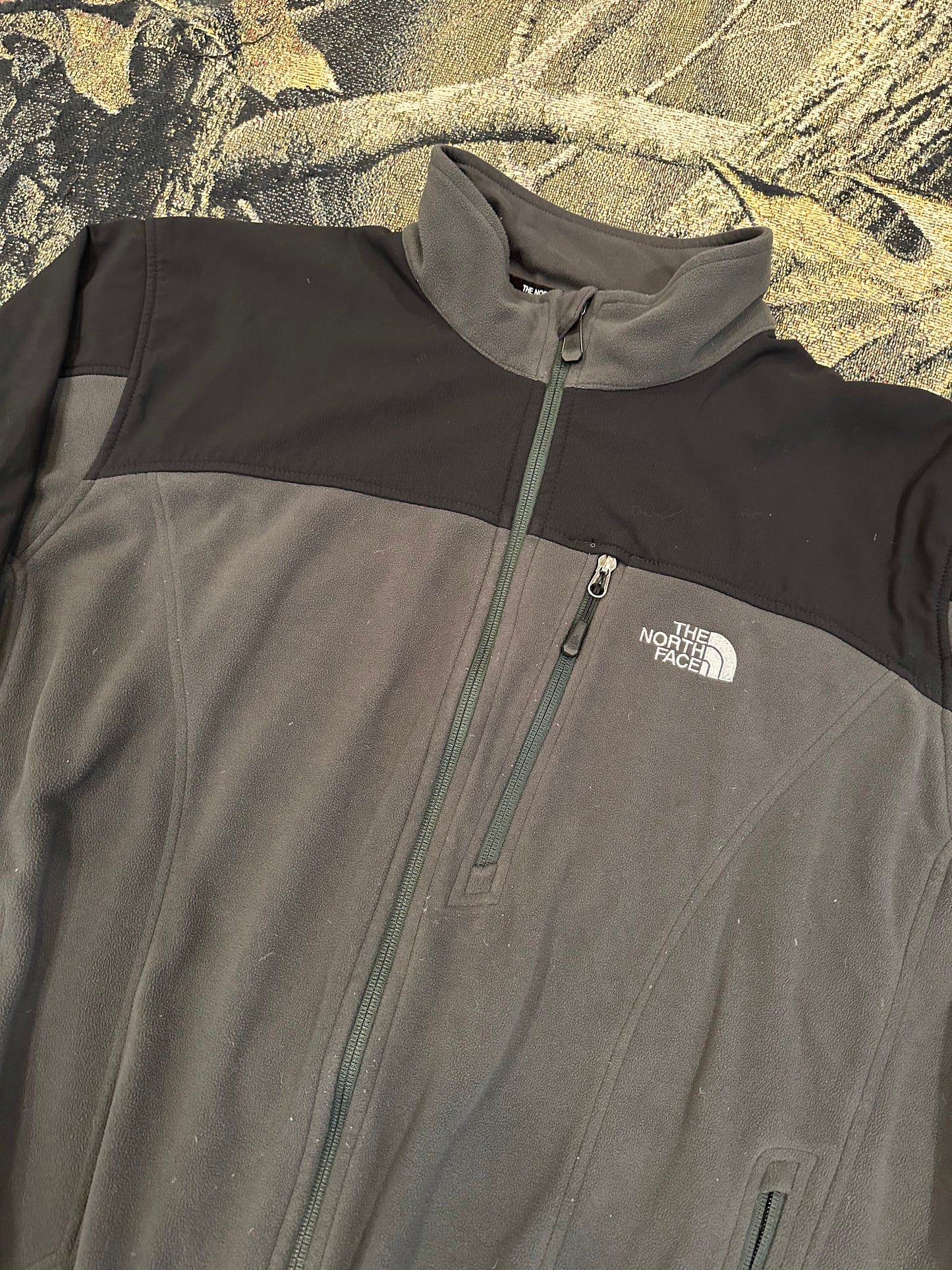 Fleece North face zip up jacket “windstopper”