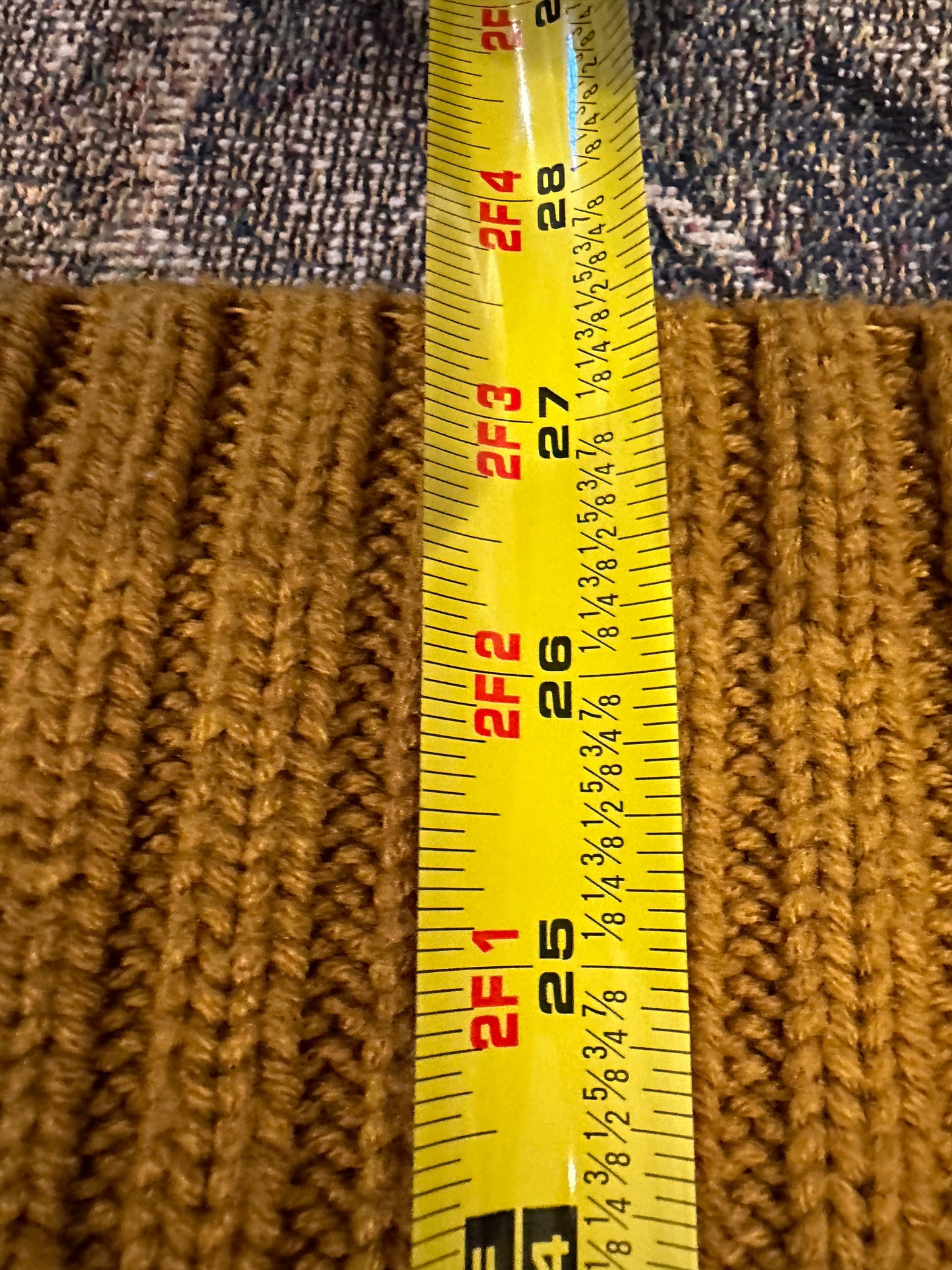 XL mock neck knitted sweater