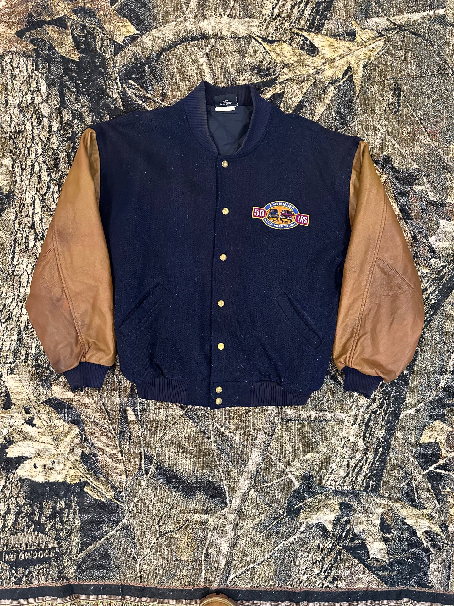Vintage 1998 ford 50yr varsity jacket