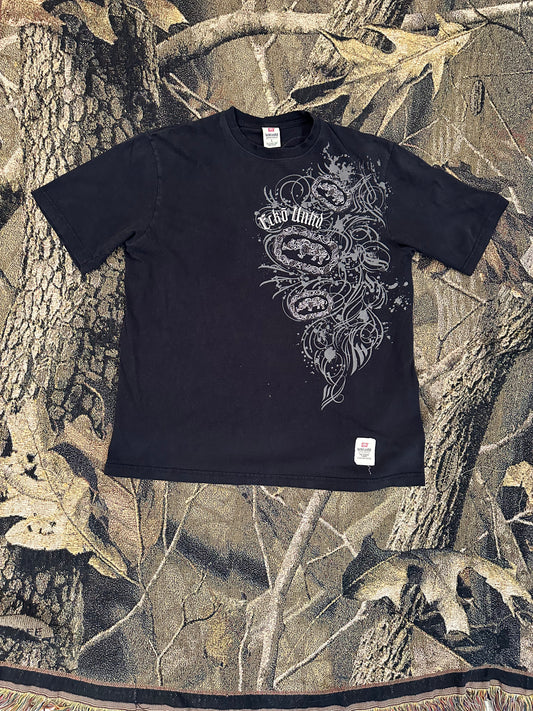 Y2k ecko affliction style shirt