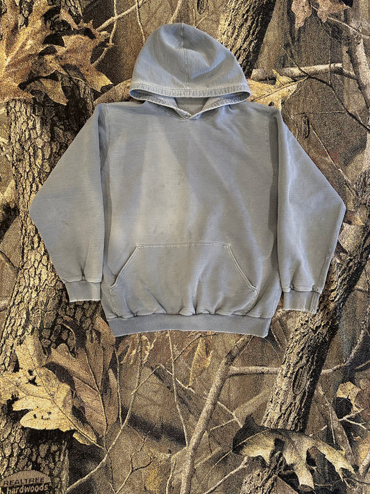 Faded & distressed hoodie