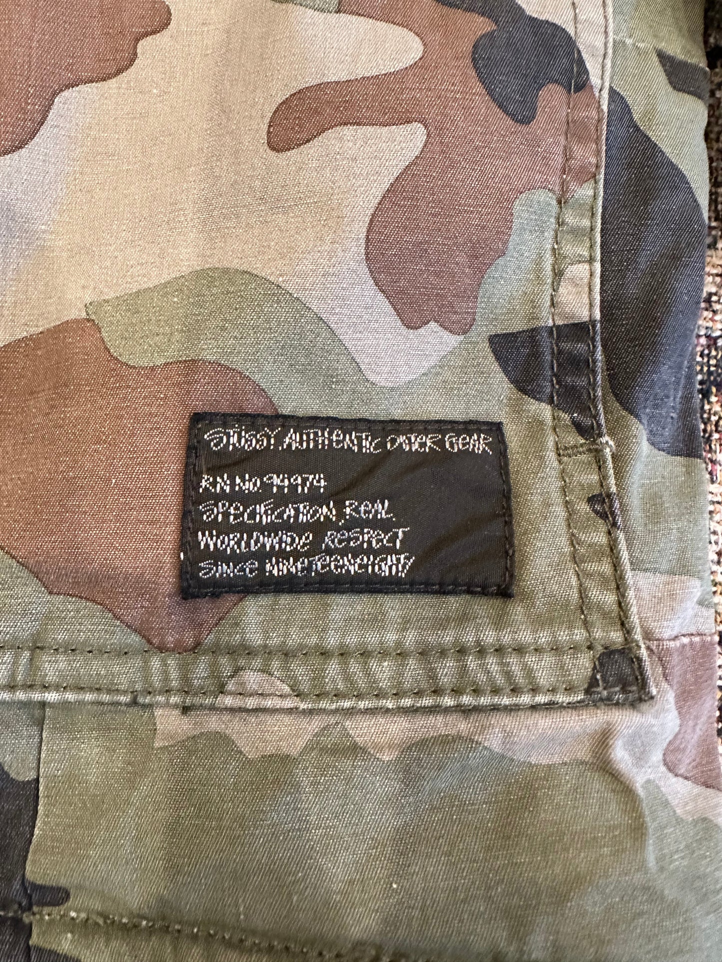 (XL) Stussy outer gear military jacket