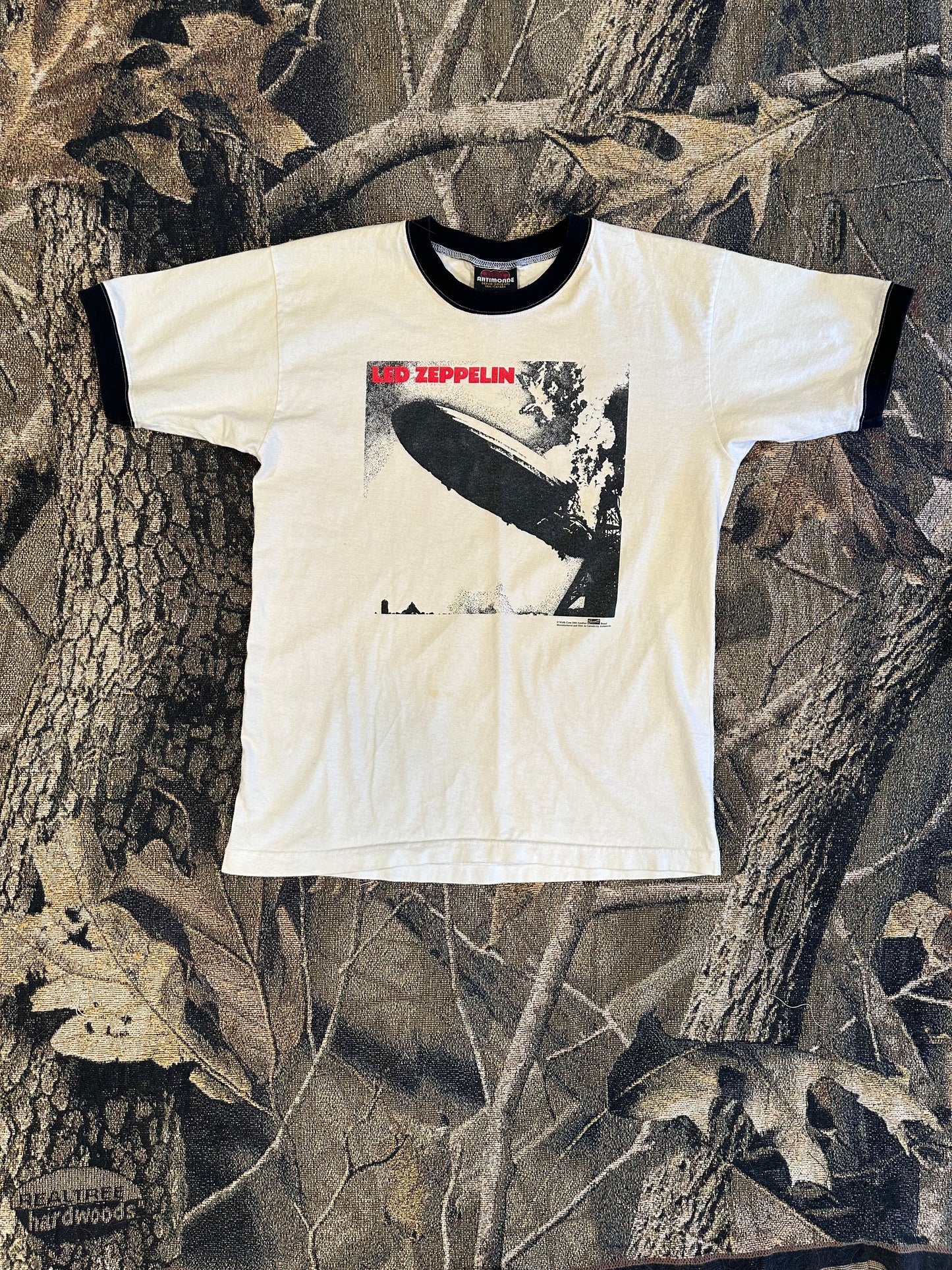 2004 led zeppelin band shirt