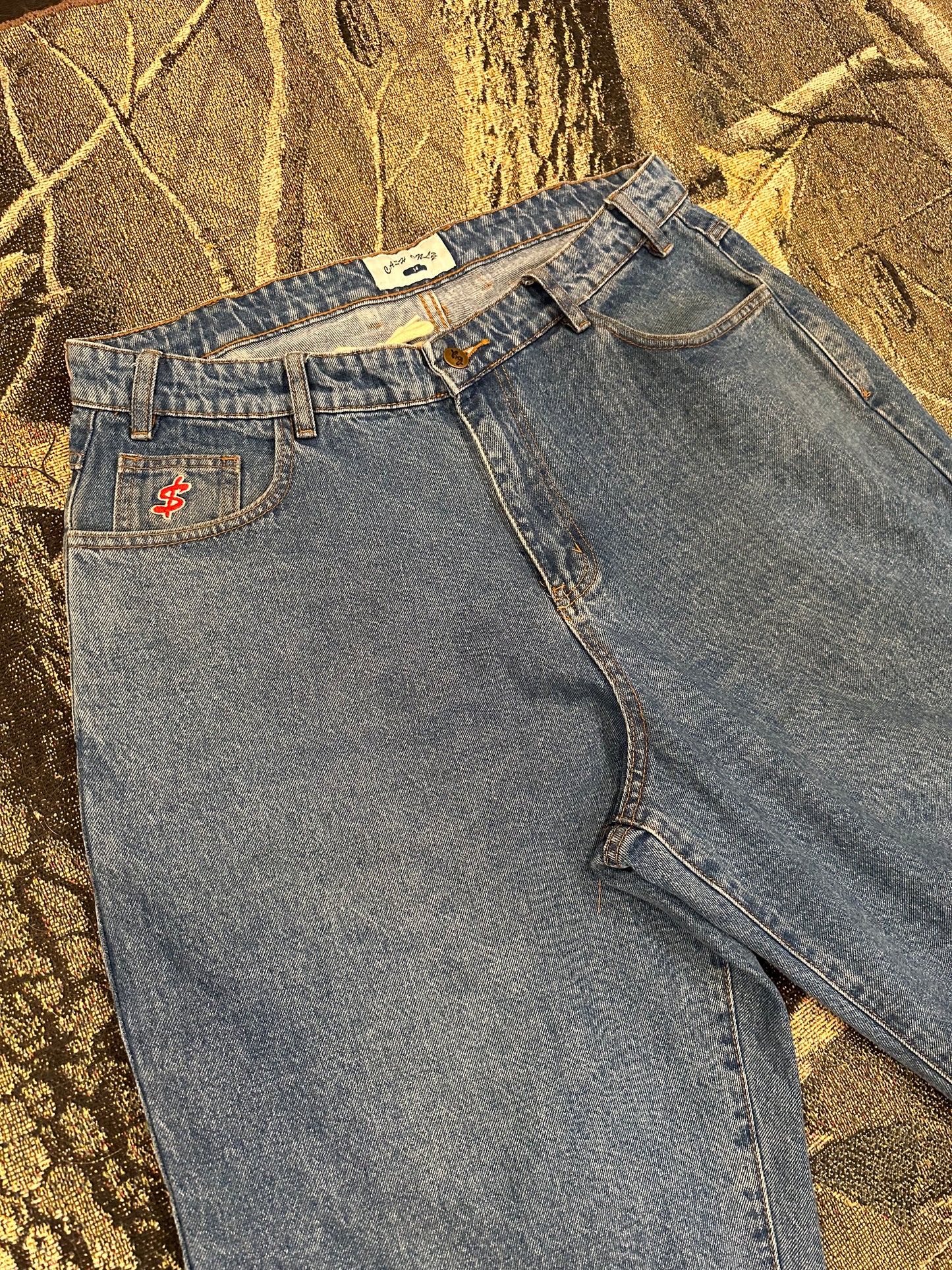 OG cash only denim baggy jeans