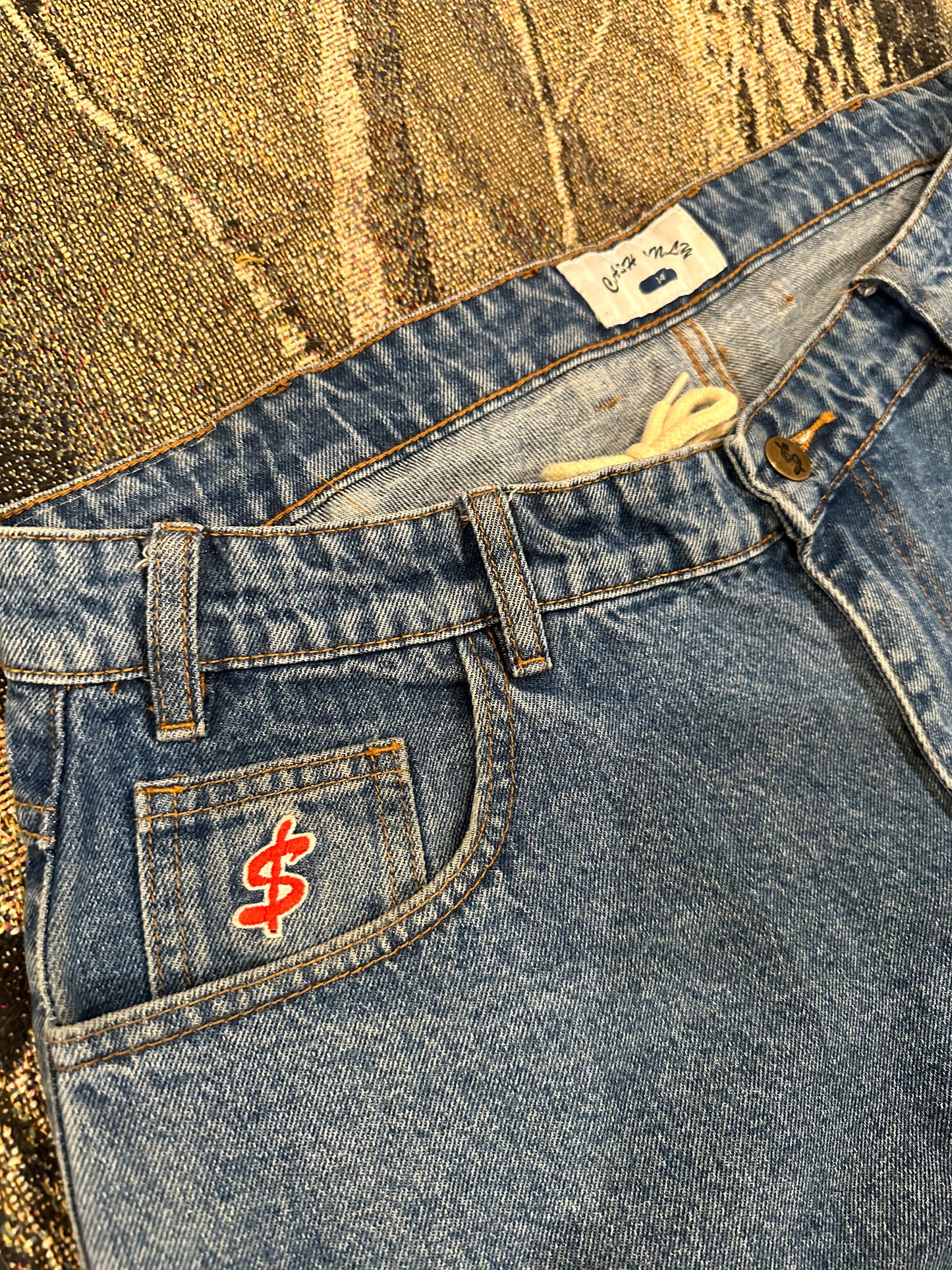 OG cash only denim baggy jeans