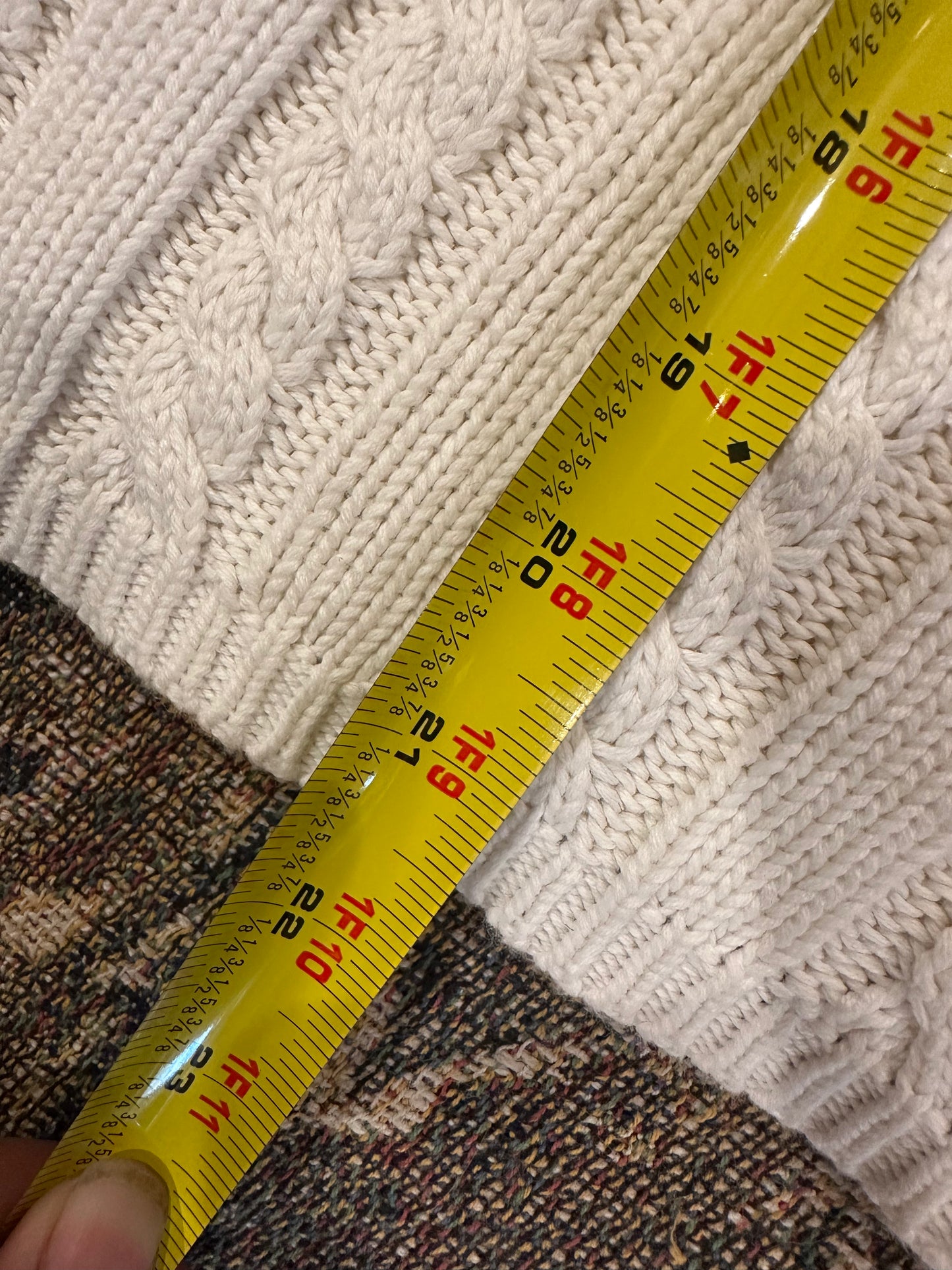 Cropped knitted shirt by gap