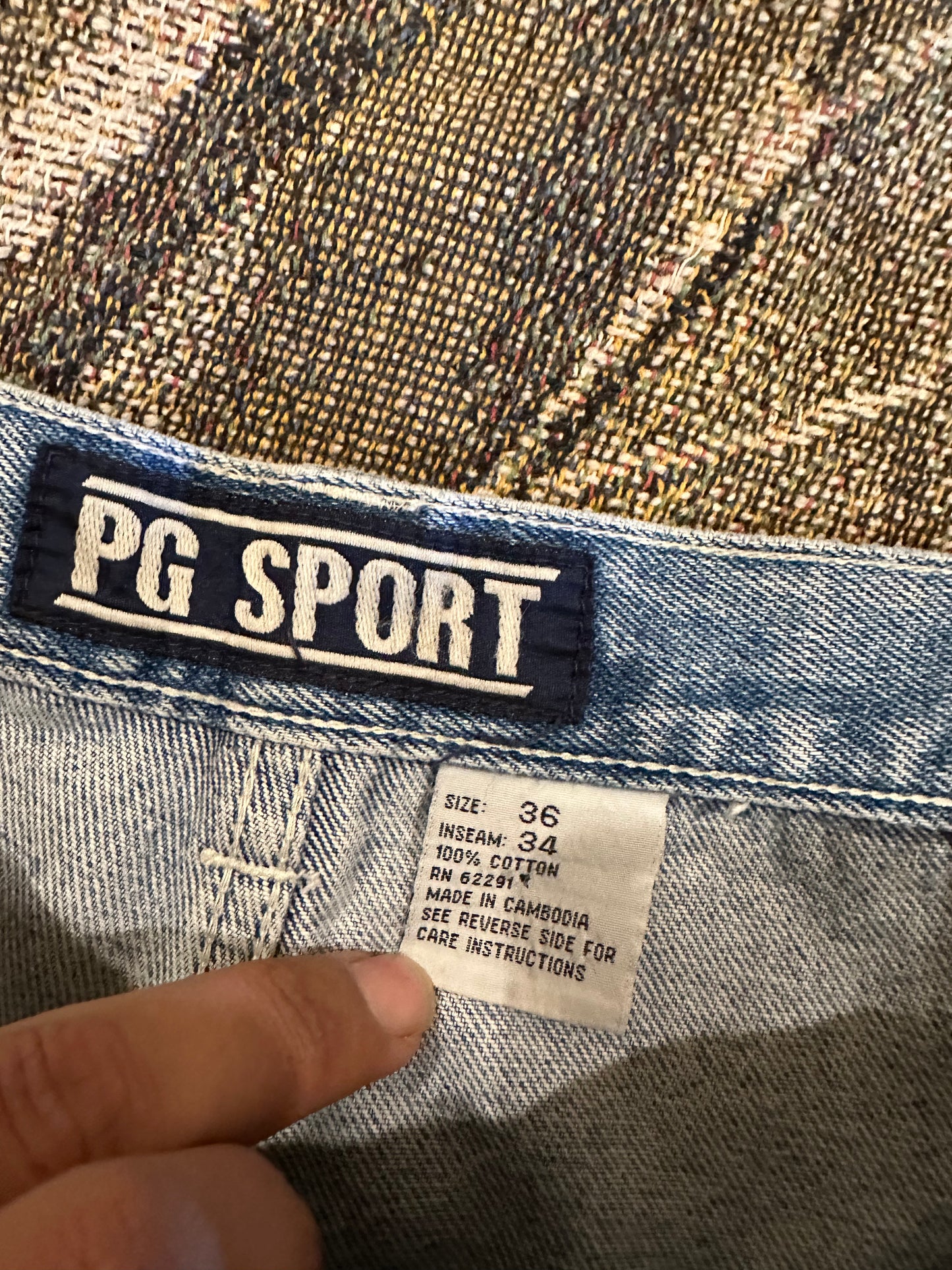 PG SPORT jeans baggy denim