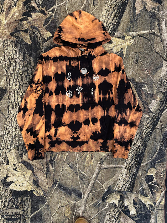 (L) Stussy X Dries Van Noten hoodie ($600-$700 online)